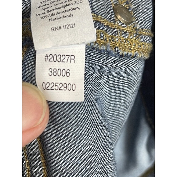 Spanx Jeans Womens Large Blue Flare Jean Stretch High Rise Adult NWT - Picture 11 of 14